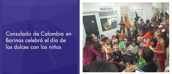 Consulado de Colombia en Barinas celebró el día de los dulces 